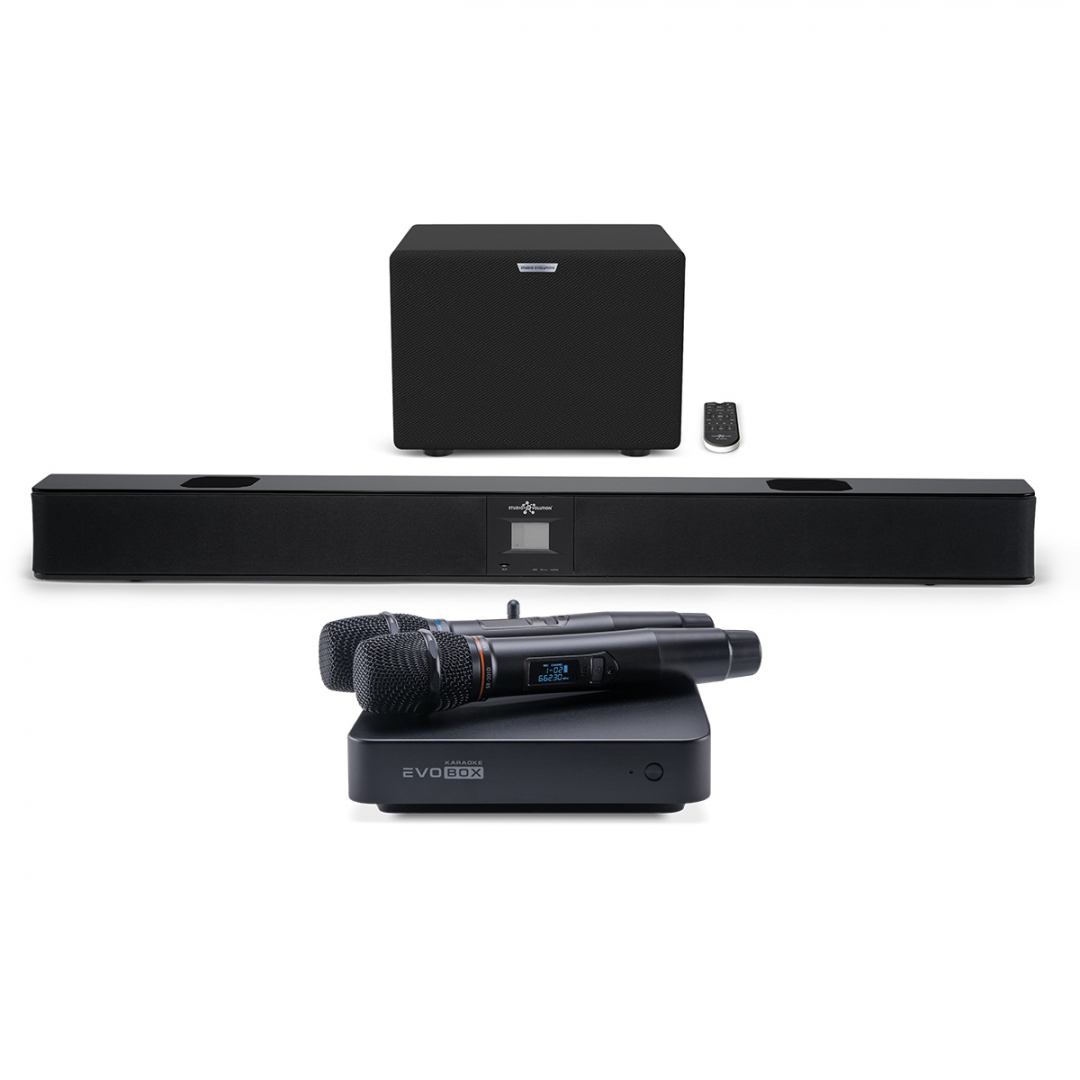 караоке-комплект EVOBOX Plus + EvoSound Bar (саундбар с караоке) в Котельниках