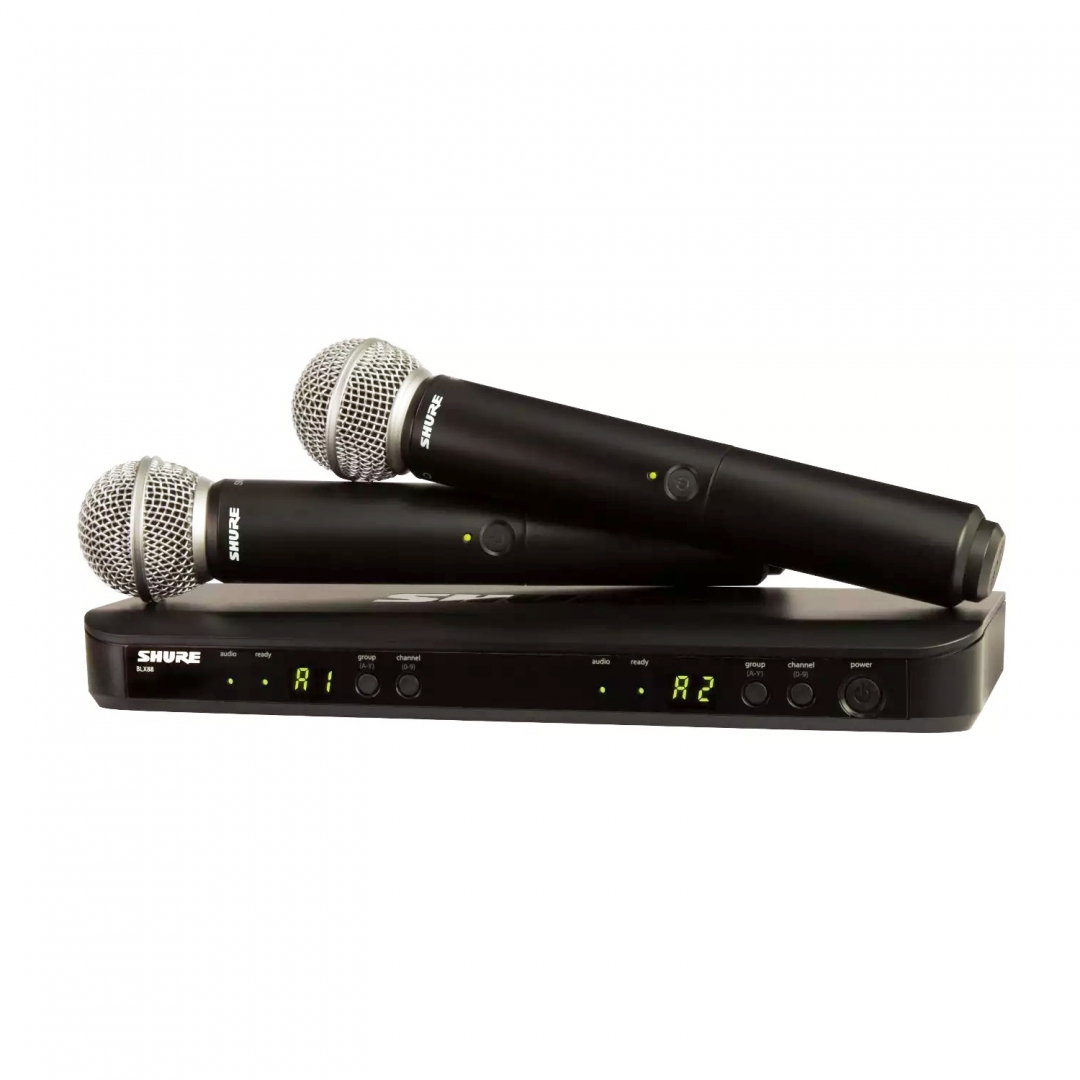 SHURE BLX288E/SM58 M17 вокальная радиосистема в Котельниках
