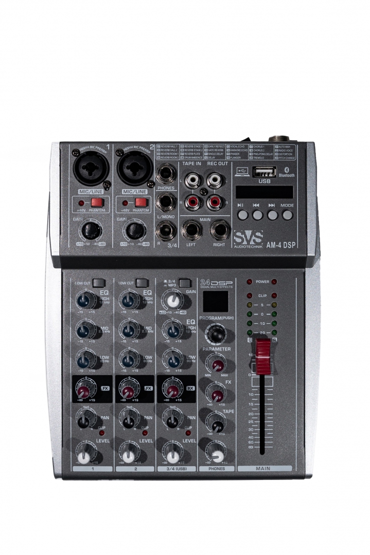 SVS Audiotechnik mixers AM-4 DSP Аналоговый микшерный пульт, 4-канала в Котельниках