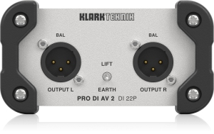 Klark Teknik DI 22P пассивный стерео директ-бокс в Котельниках