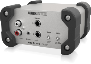 Klark Teknik DI 22P пассивный стерео директ-бокс в Котельниках