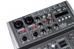 SVS Audiotechnik mixers AM-4 DSP Аналоговый микшерный пульт, 4-канала в Котельниках